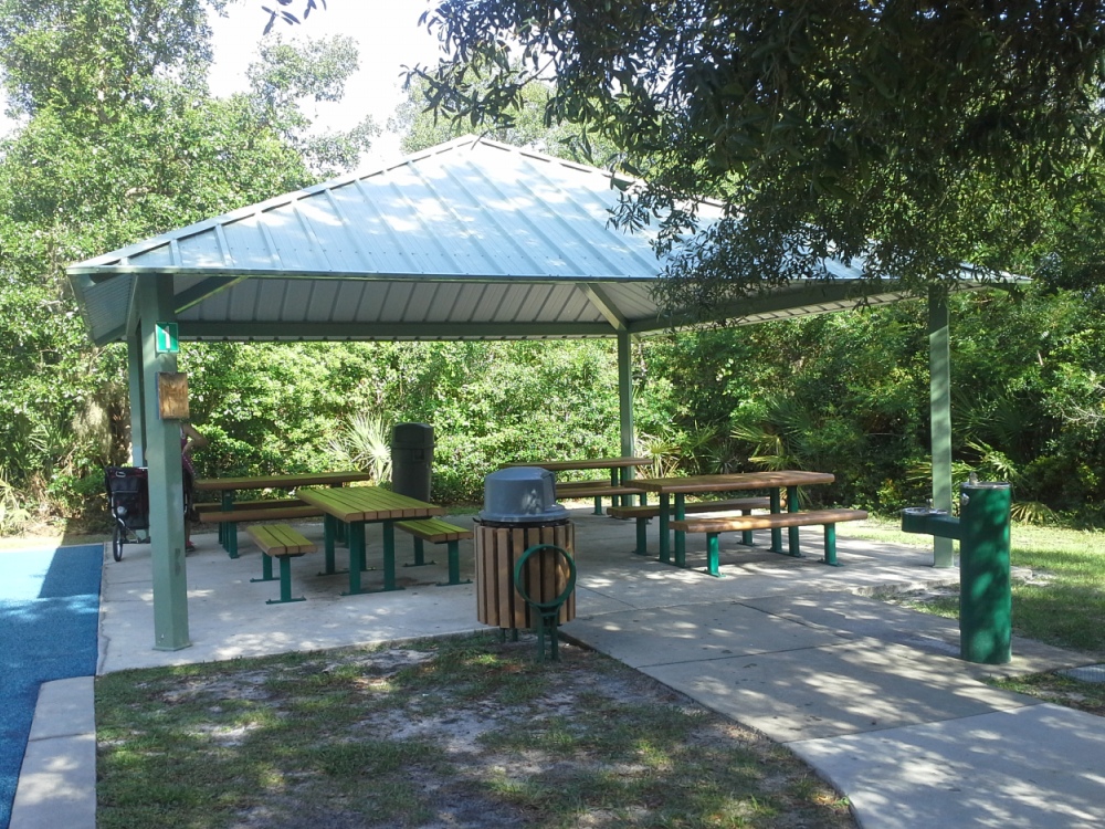 Small pavilion 4 tables ... Reserve Now ... Fee